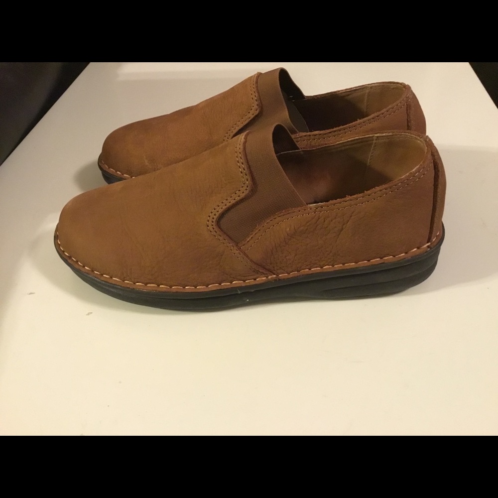 Predictions Leather Collection Brown Loafers Sz 9W - Picture 4 of 6